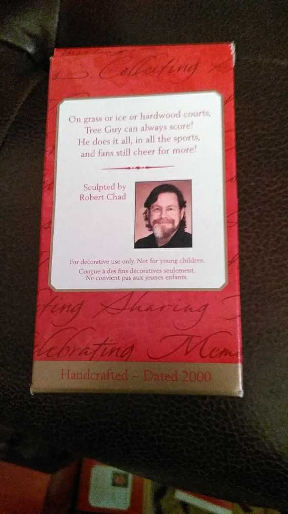 Tree Guy  (Sports) ornament collectible [Barcode 015012535051] - Main Image 2