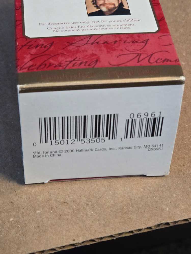 Tree Guy  (Sports) ornament collectible [Barcode 015012535051] - Main Image 3