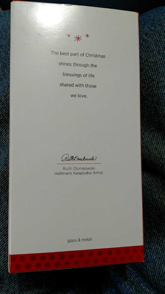 Bless This Home  ornament collectible [Barcode 795902345433] - Main Image 2