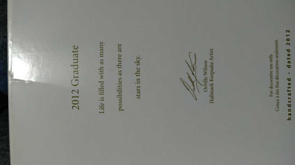 Graduate 2012  (Graduation) ornament collectible [Barcode 795902246235] - Main Image 2