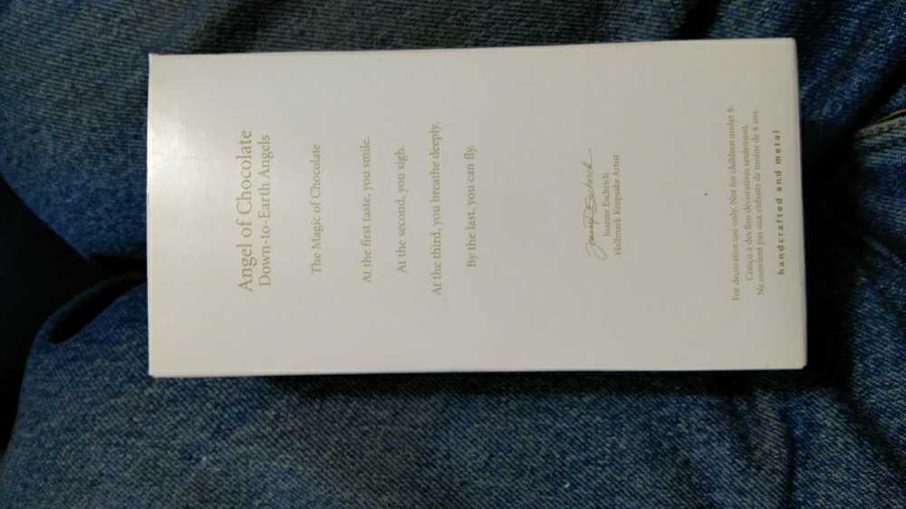 Angel Of Chocolate  (Angel) ornament collectible [Barcode 795902051419] - Main Image 2