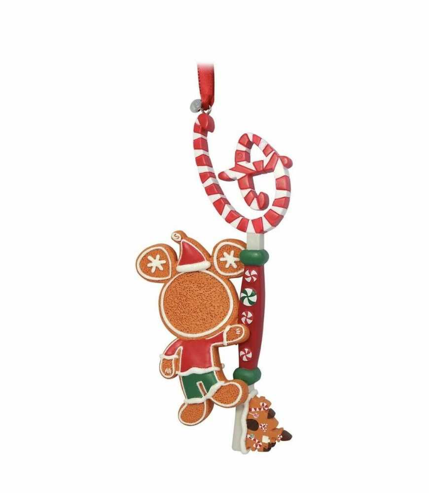 Mickey Collectible Gingerbread Man Key Ornament - Disney Sketchbook (Mickey Mouse Key Ornament) ornament collectible [Barcode 465061063324] - Main Image 3