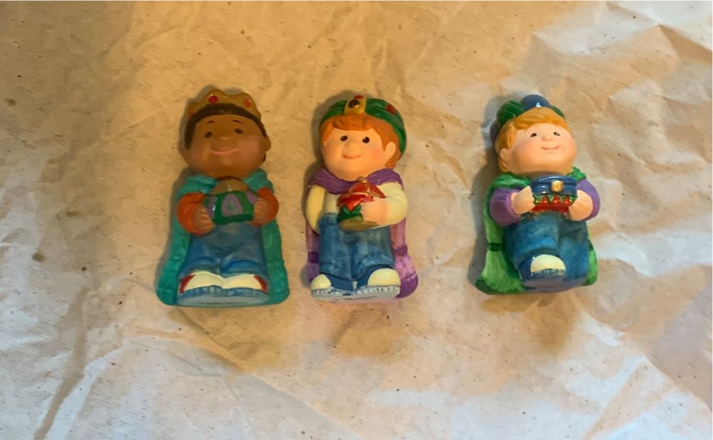 Merry Miniatures Three Wee Kings 🐶🐻 - Christmas Pageant Collection (Merry Miniature) ornament collectible [Barcode 015012425758] - Main Image 3