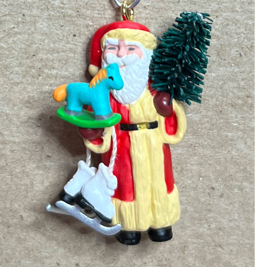 Miniature Centuries Of Santa #6 - Centuries Of Santa Miniatures (Santa, Mini) ornament collectible [Barcode 015012494068] - Main Image 3