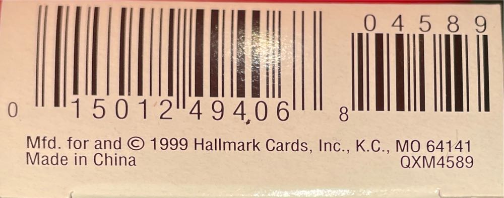 Miniature Centuries Of Santa #6 - Centuries Of Santa Miniatures (Santa, Mini) ornament collectible [Barcode 015012494068] - Main Image 4