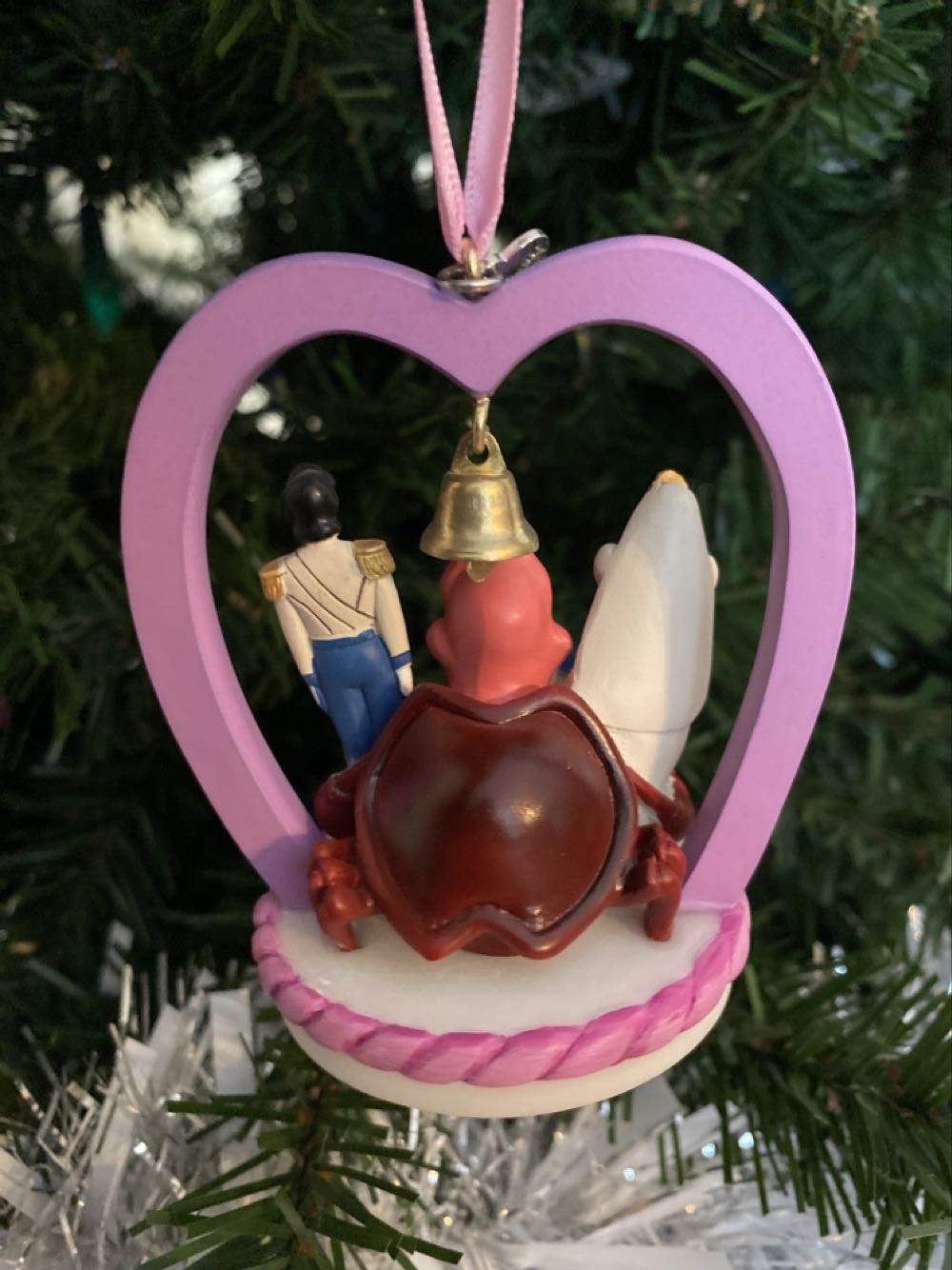 Little Mermaid Sebastion Cake Topper - Disney Sketchbook ornament collectible - Main Image 2