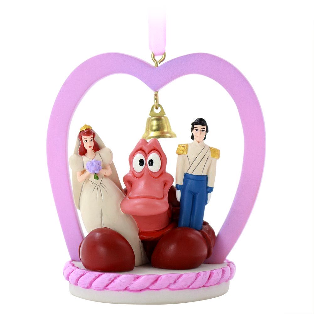 Little Mermaid Sebastion Cake Topper - Disney Sketchbook ornament collectible - Main Image 3
