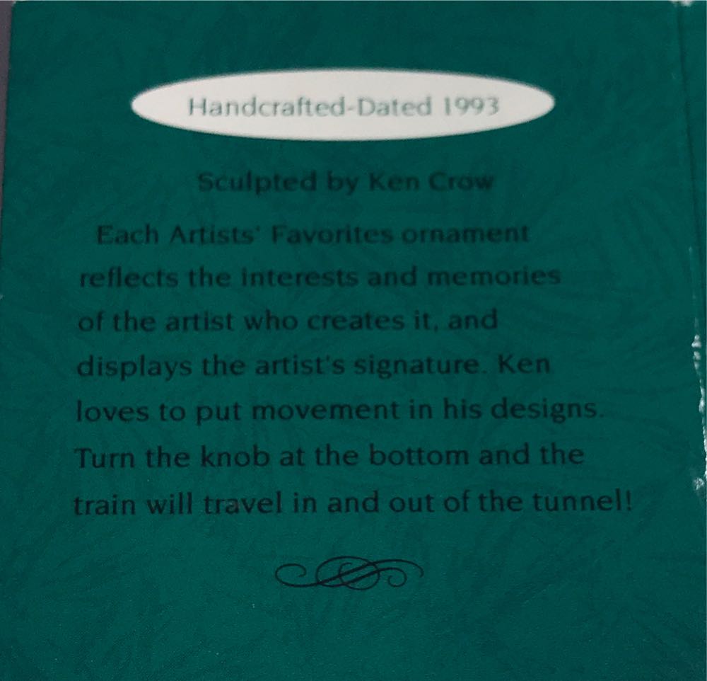 Round The Mountain - Ken Crow - Artist’s Favorites (Miniature) ornament collectible [Barcode 015012029376] - Main Image 2