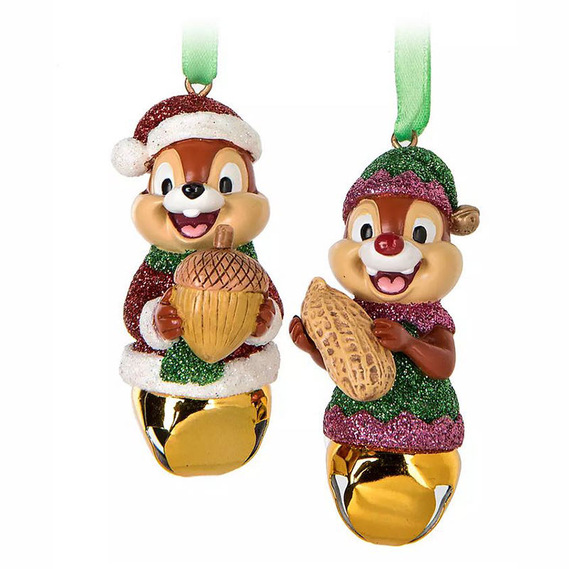 Chip And Dale Jingle Bell Set  ornament collectible - Main Image 3
