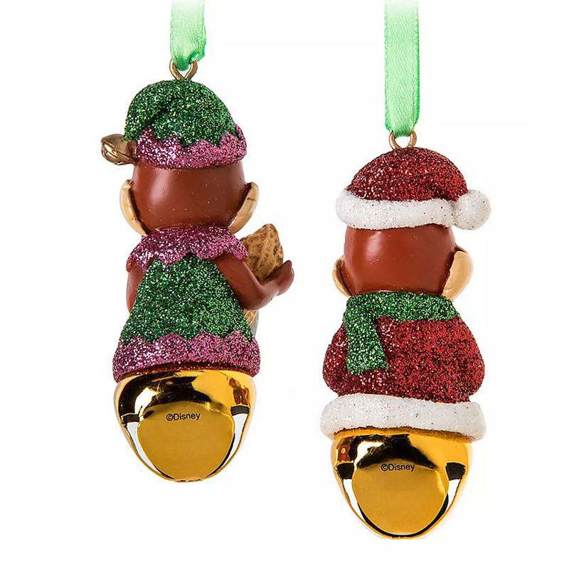 Chip And Dale Jingle Bell Set  ornament collectible - Main Image 4