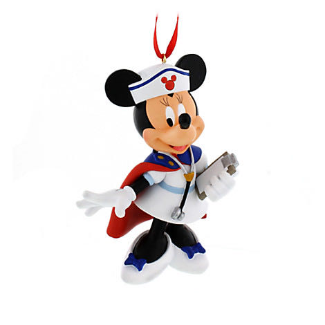 Minnie Nurse  ornament collectible - Main Image 3