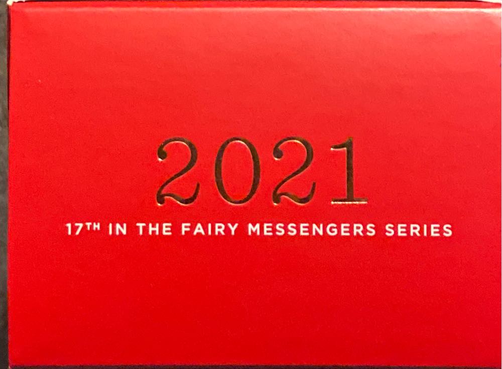 Fairy Messengers. 2021. Freesia fairy. 17th In Series. Sculpted By Kristina Gaughran. - Fairy Messengers (Fairy Messengers) ornament collectible [Barcode 763795658800] - Main Image 4