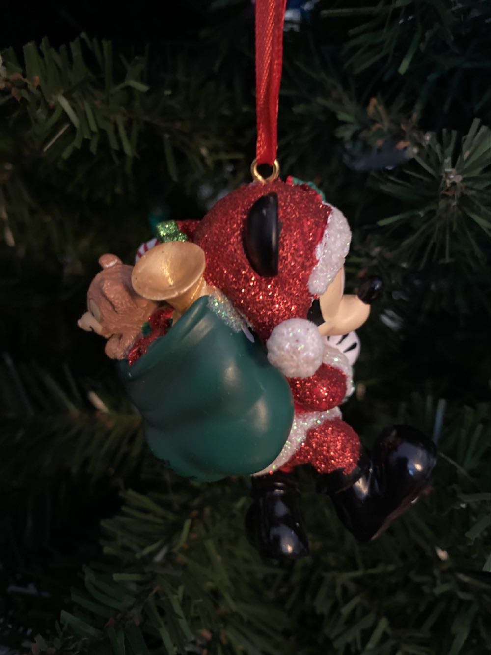 Mickey In Santa Suit   ornament collectible - Main Image 4