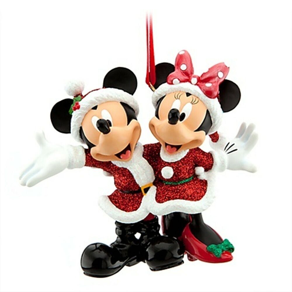 Mickey And Minnie In Santa Suit - Disney Christmas Magic (Mickey And Friends) ornament collectible - Main Image 3