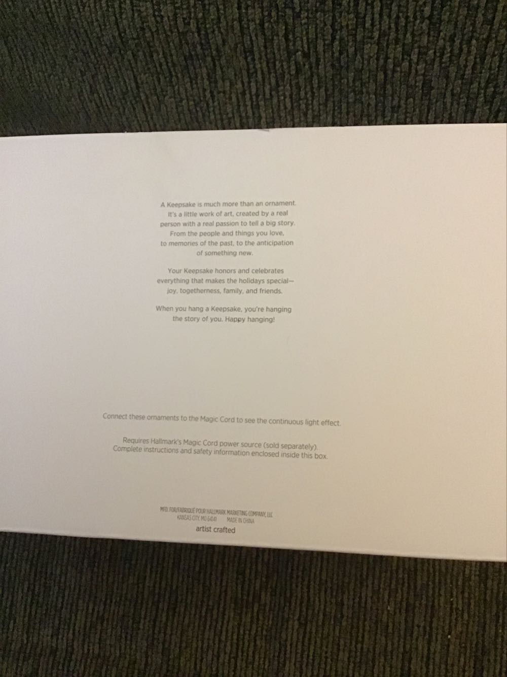 Gingerbread Village  (Gingerbread) ornament collectible [Barcode 763795441600] - Main Image 2