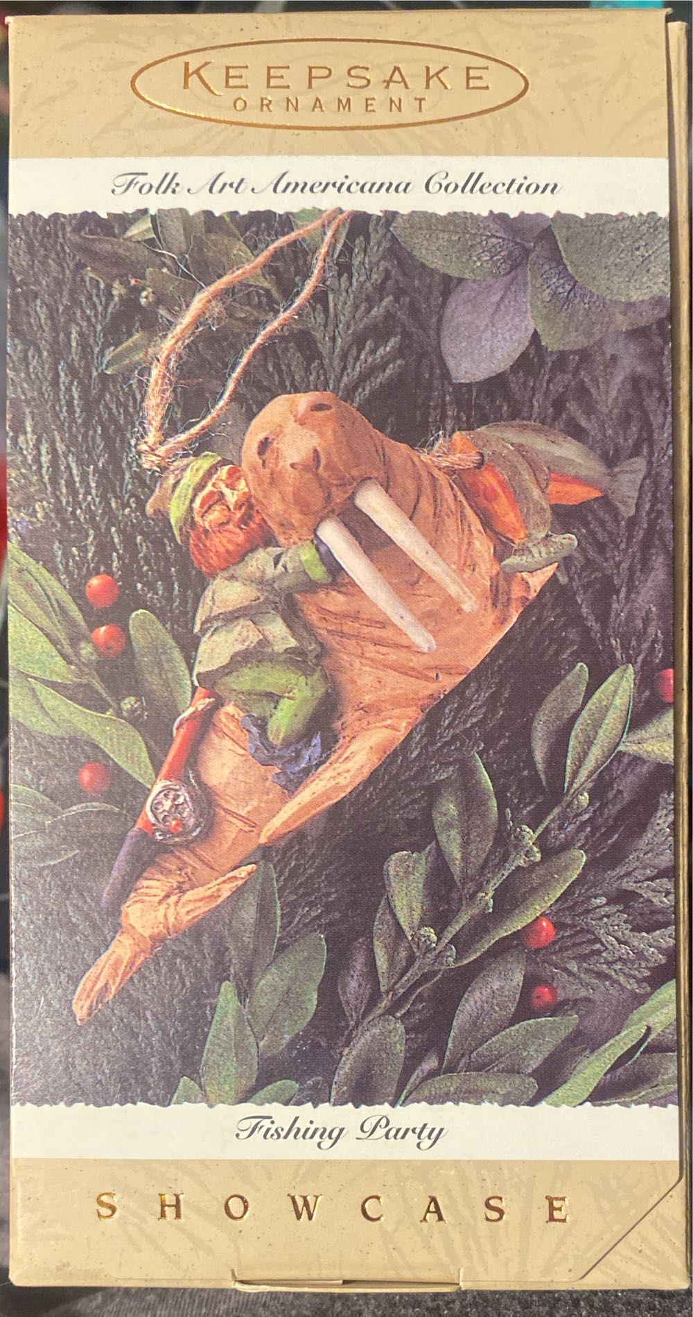 Fishing Party - Folk Art Americana Collection (Folk Art Americana Collection) ornament collectible [Barcode 015012284232] - Main Image 2