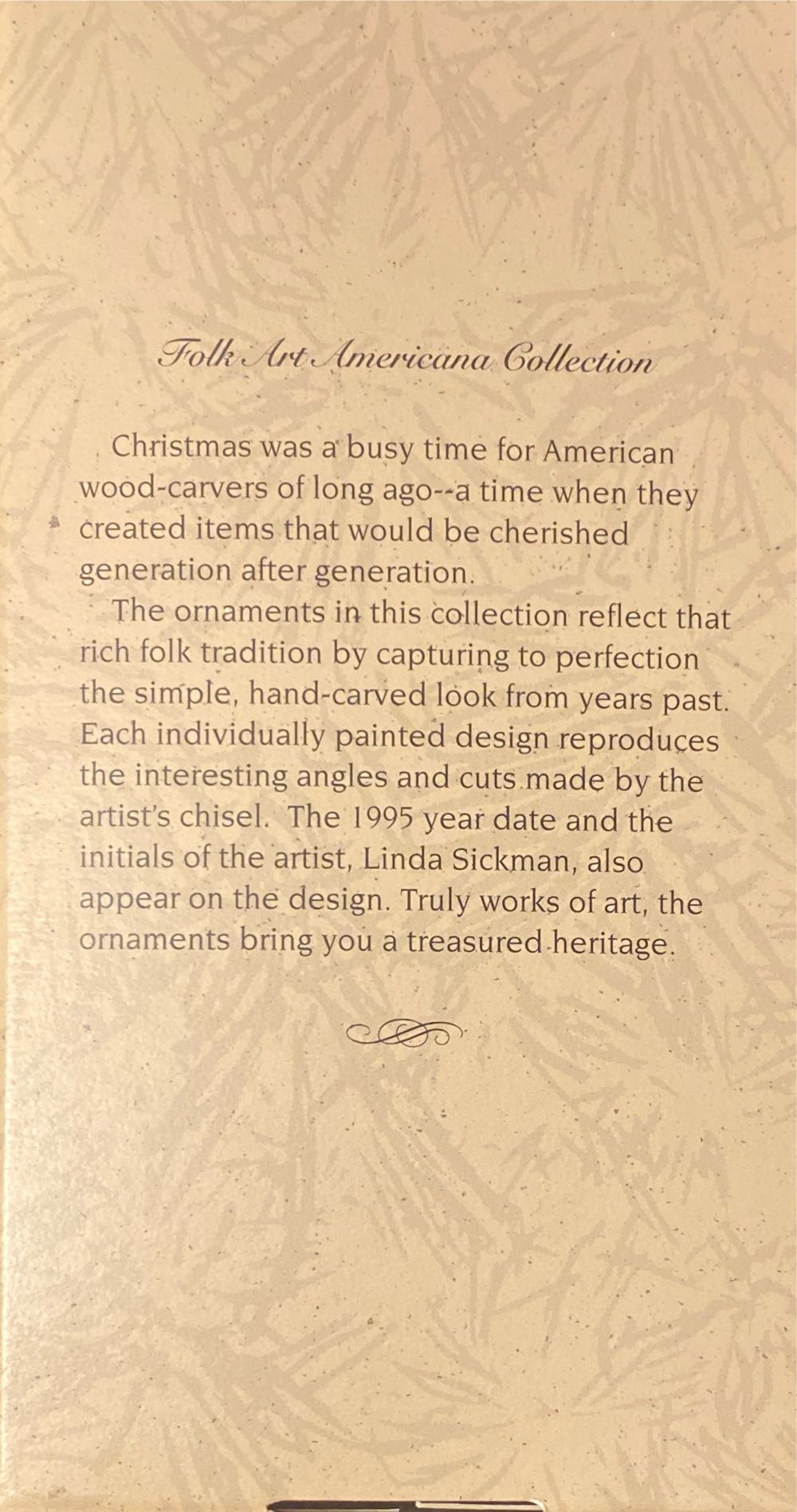 Fishing Party - Folk Art Americana Collection (Folk Art Americana Collection) ornament collectible [Barcode 015012284232] - Main Image 4