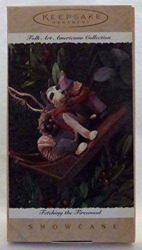 Fetching The Firewood - Folk Art Americana Collection ornament collectible [Barcode 015012284249] - Main Image 1