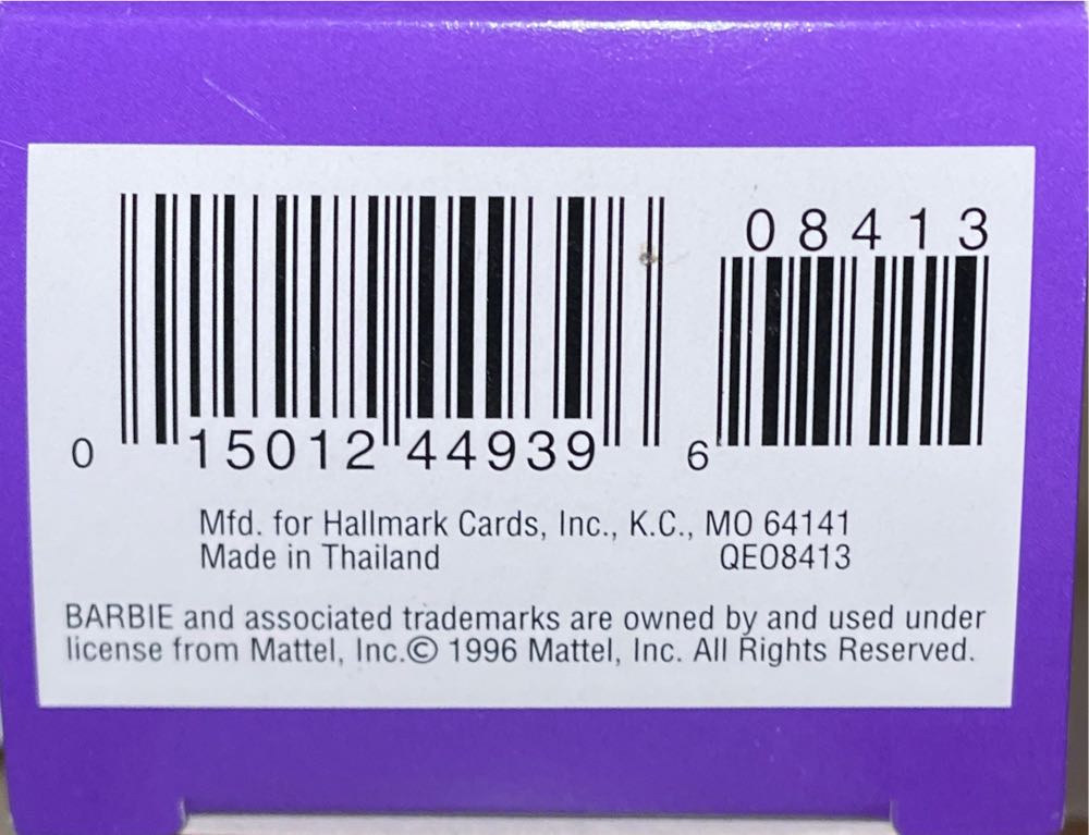 Barbie Suburban Shopper - Barbie (Barbie Friend / Midge) ornament collectible [Barcode 015012449396] - Main Image 3