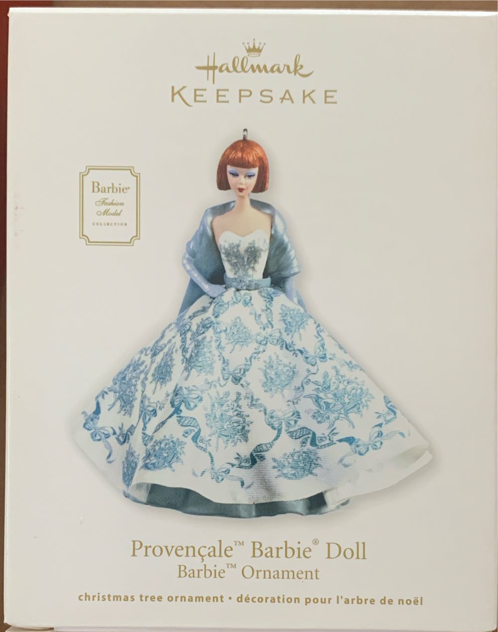Barbie Provencale Barbie Ornament  (Barbie) ornament collectible [Barcode 795902273514] - Main Image 2