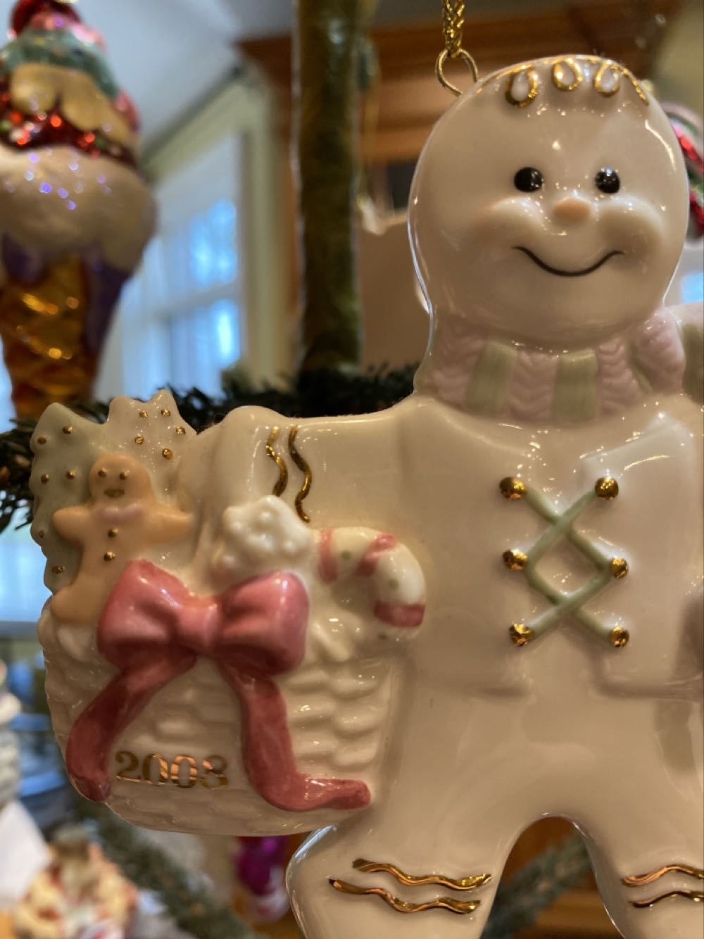 Lenox Gingerbread Generosity Ornament  ornament collectible [Barcode 882864163578] - Main Image 3