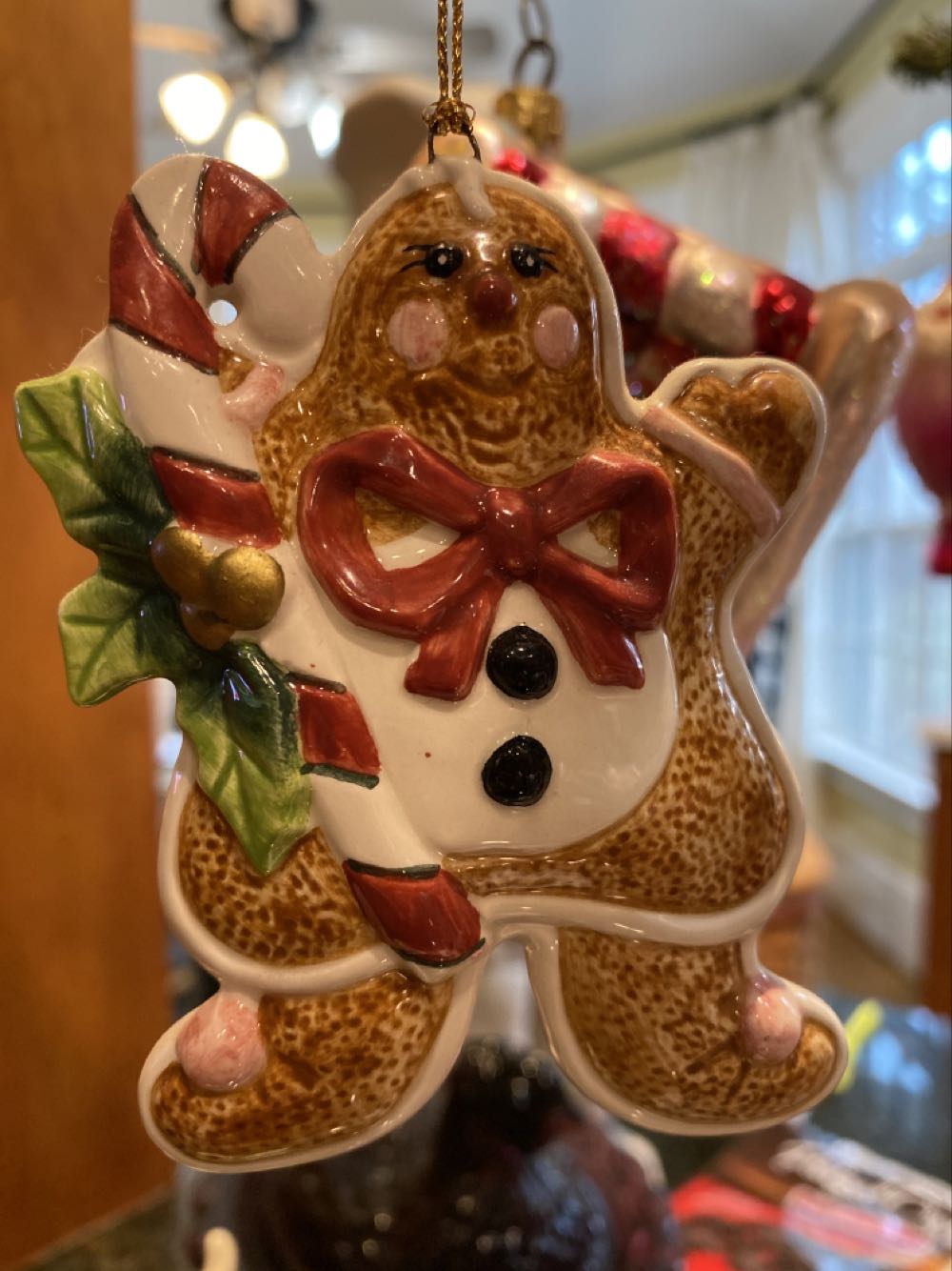 Sugar Plum Christmas Gingerbread Cookie - Heirloom Collection Ornaments ornament collectible [Barcode 742414163956] - Main Image 2