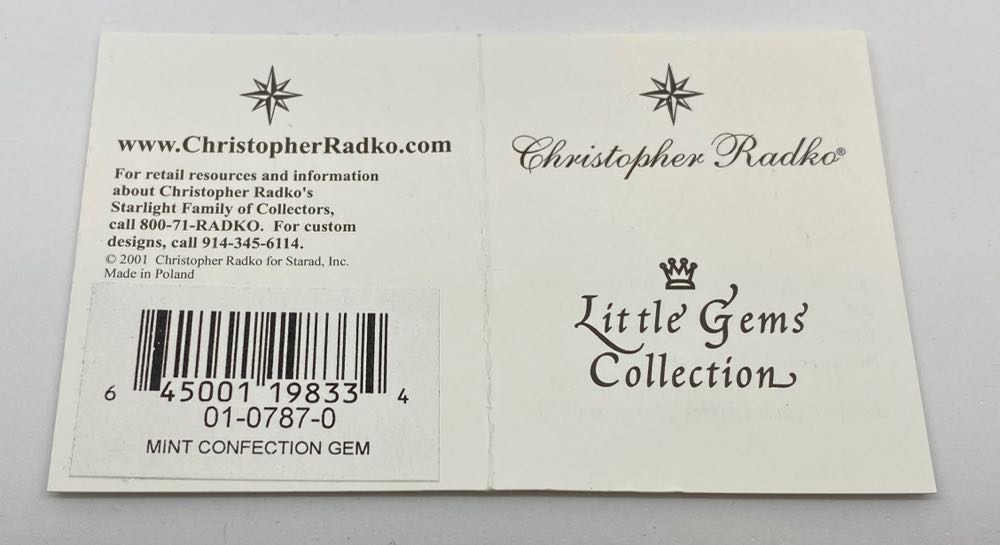 Mint Confection Gem  ornament collectible - Main Image 3