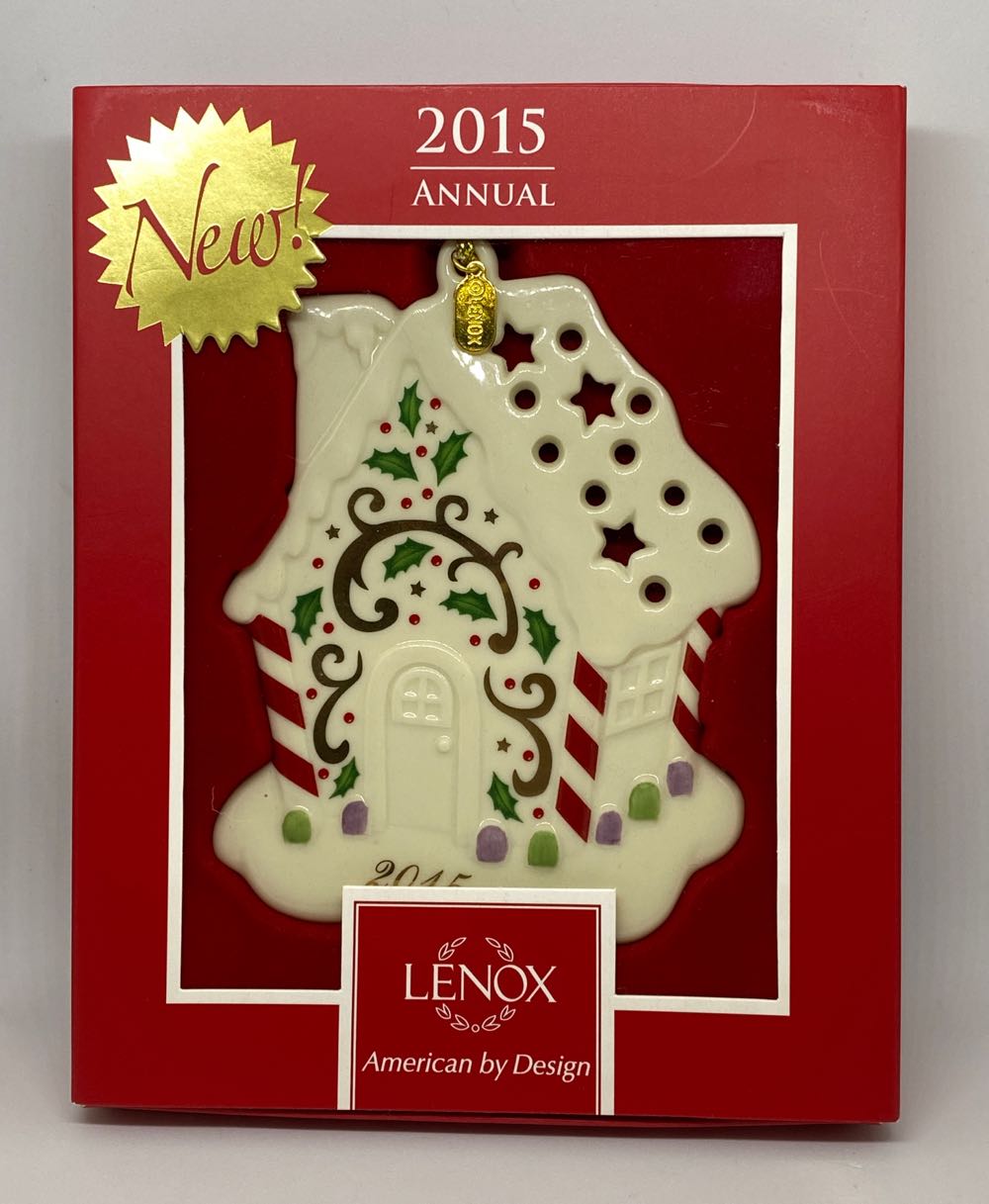 2015 Joyous Tidings House Ornament  ornament collectible [Barcode 882864555755] - Main Image 3