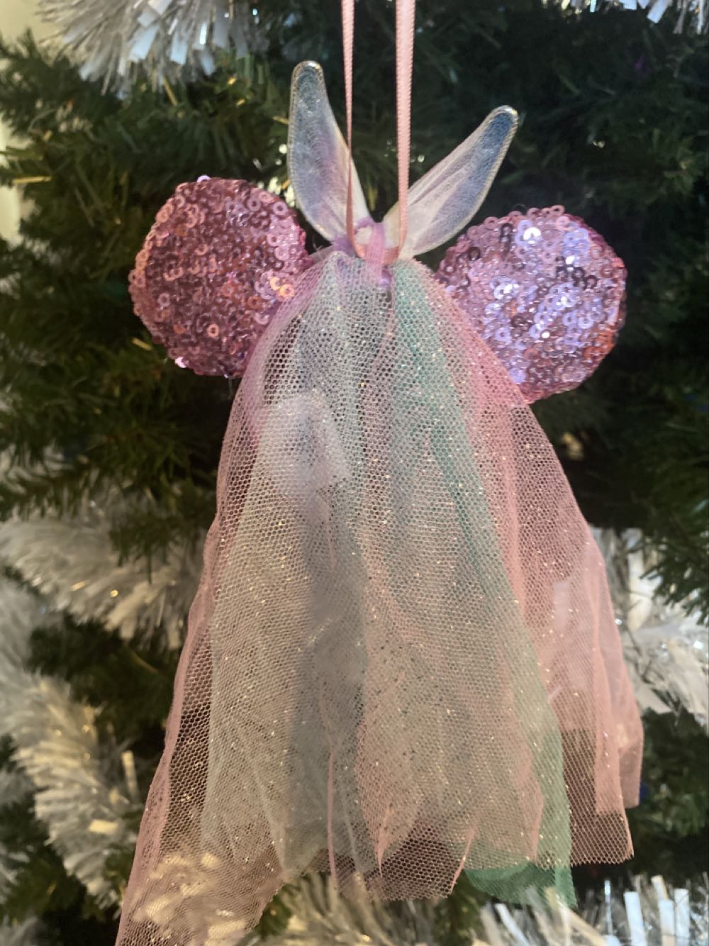 Minnie Ears Butterfly  ornament collectible - Main Image 2