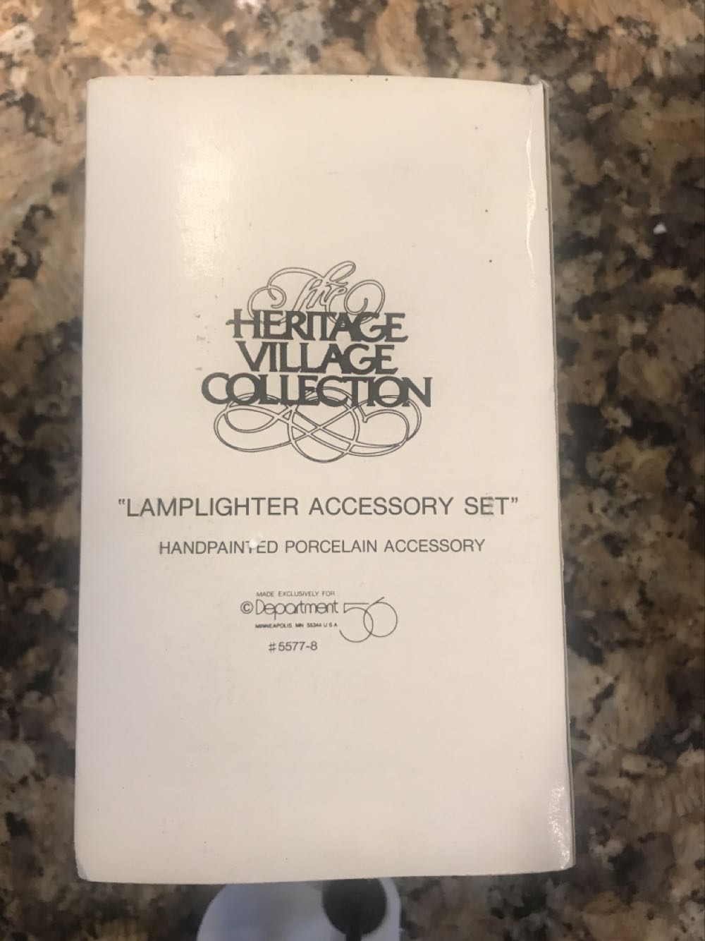 Lamplighter Accessory Set - Heritage Village Collection (Christmas) ornament collectible - Main Image 2