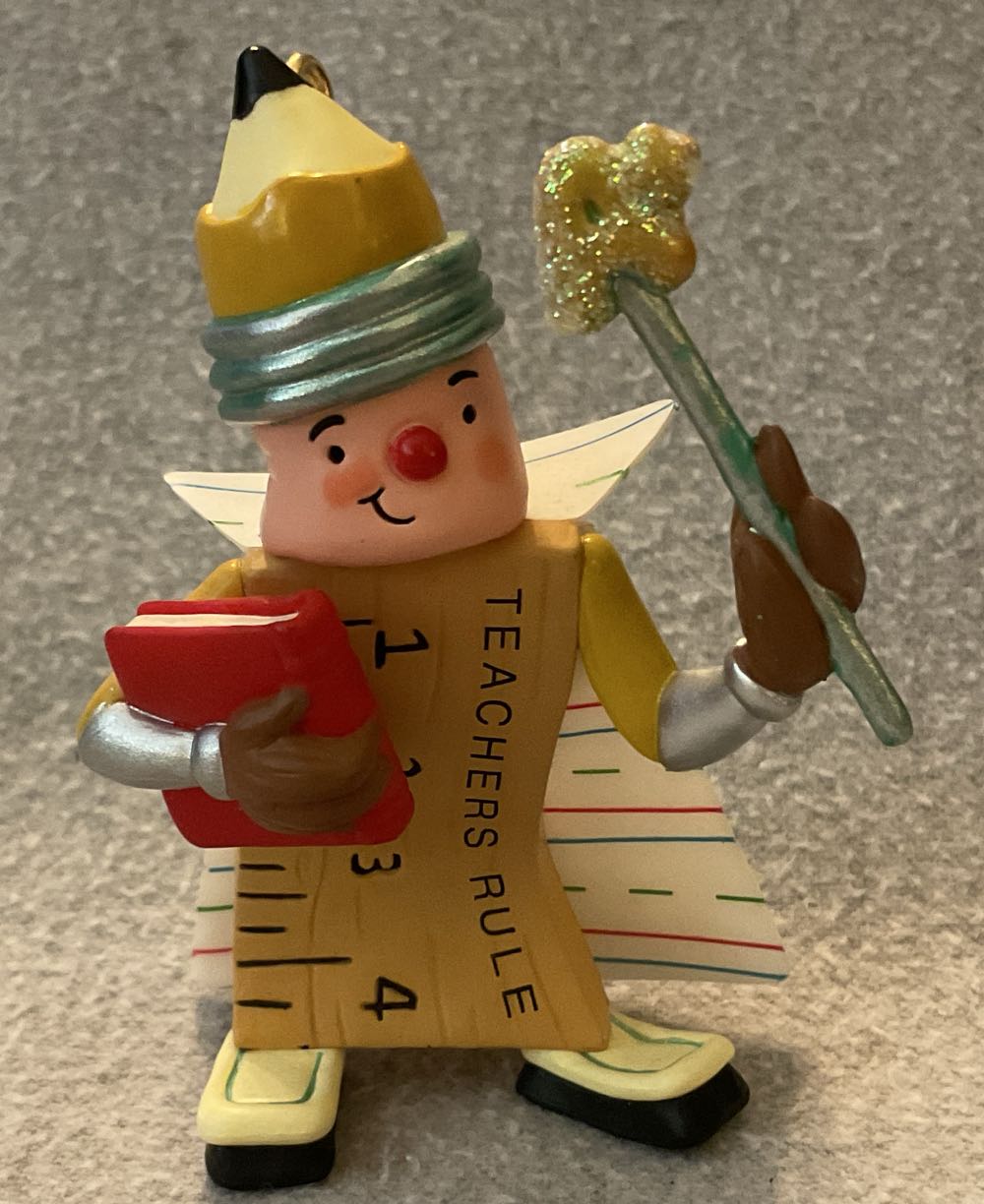 Teachers Rule! - Teacher Gift (Hallmark Keepsake Ornaments) ornament collectible [Barcode 795902027742] - Main Image 2