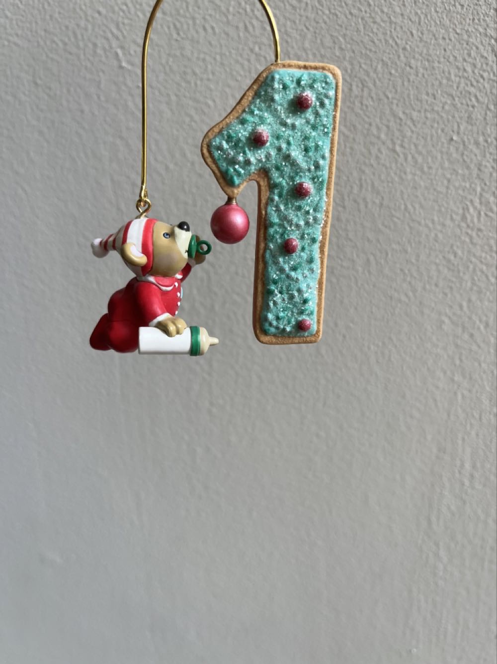 My First Christmas  (Child’s Age Collection) ornament collectible [Barcode 795902136499] - Main Image 2