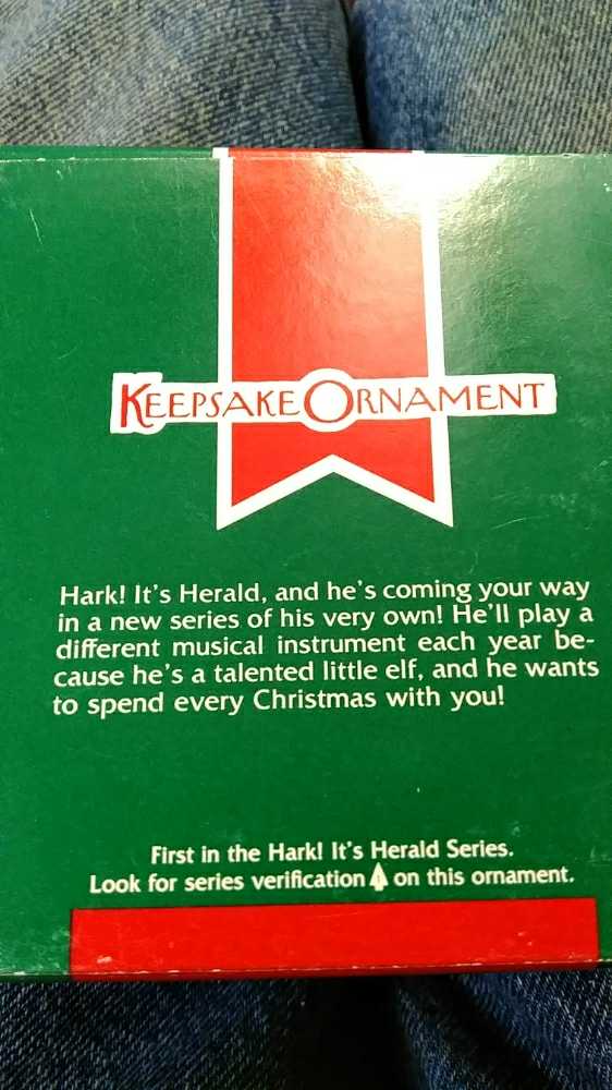Hark! Its Herald - Hark Its Herald (Miniature) ornament collectible - Main Image 2
