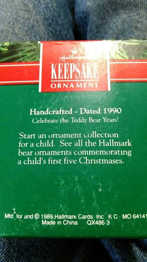 Baby’s Second Christmas  ornament collectible [Barcode 070000027420] - Main Image 2