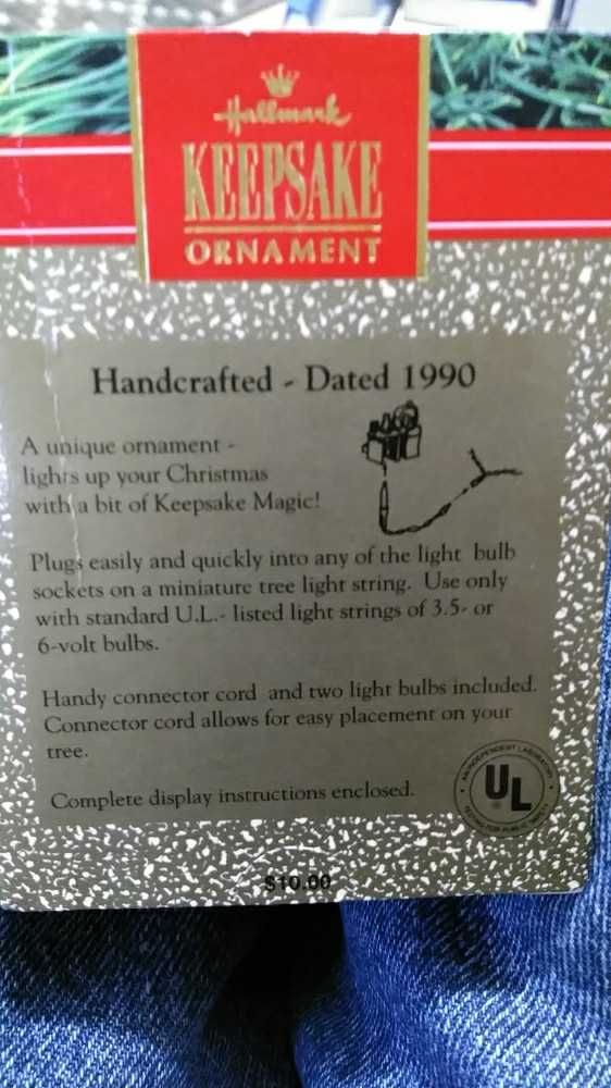 Beary Short Nap - Magic Light (Christmas Eve) ornament collectible [Barcode 070000027512] - Main Image 2