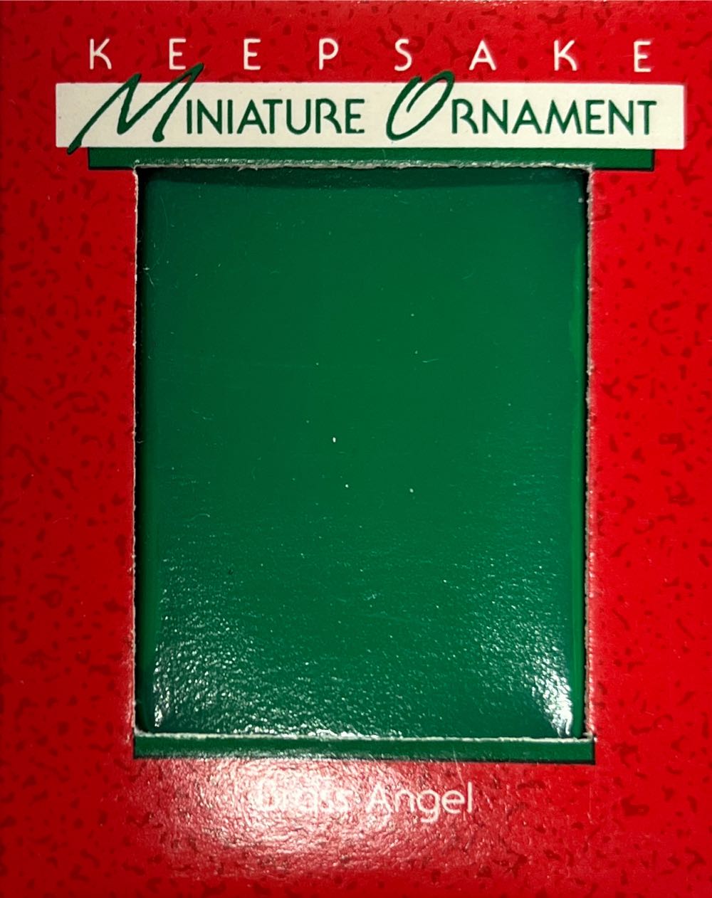 MO - Brass Angel  (Keepsake Miniature) ornament collectible - Main Image 2