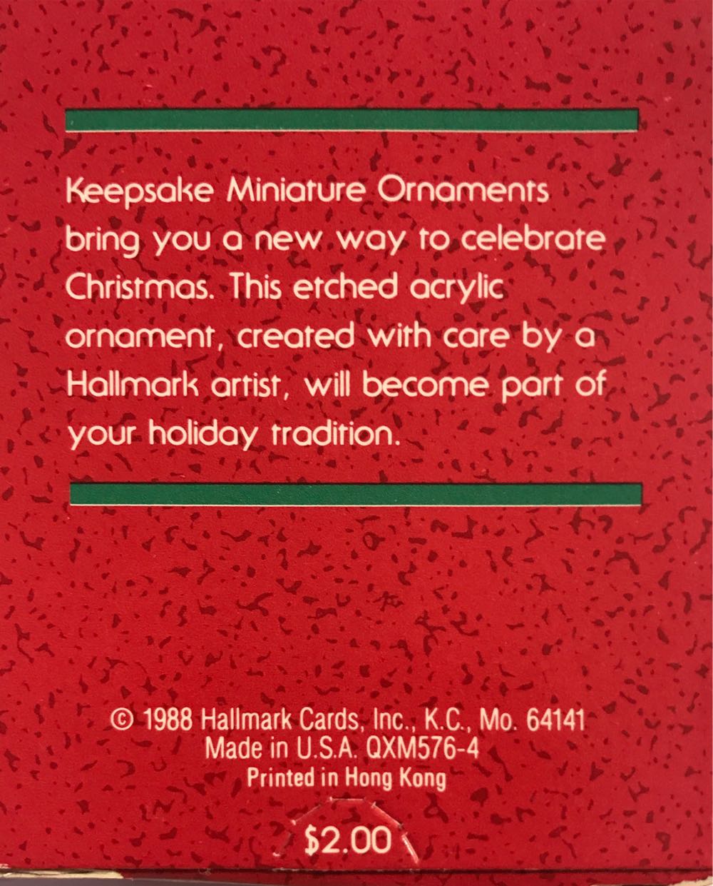 Friends Share Joy  (Keepsake Miniature) ornament collectible - Main Image 2