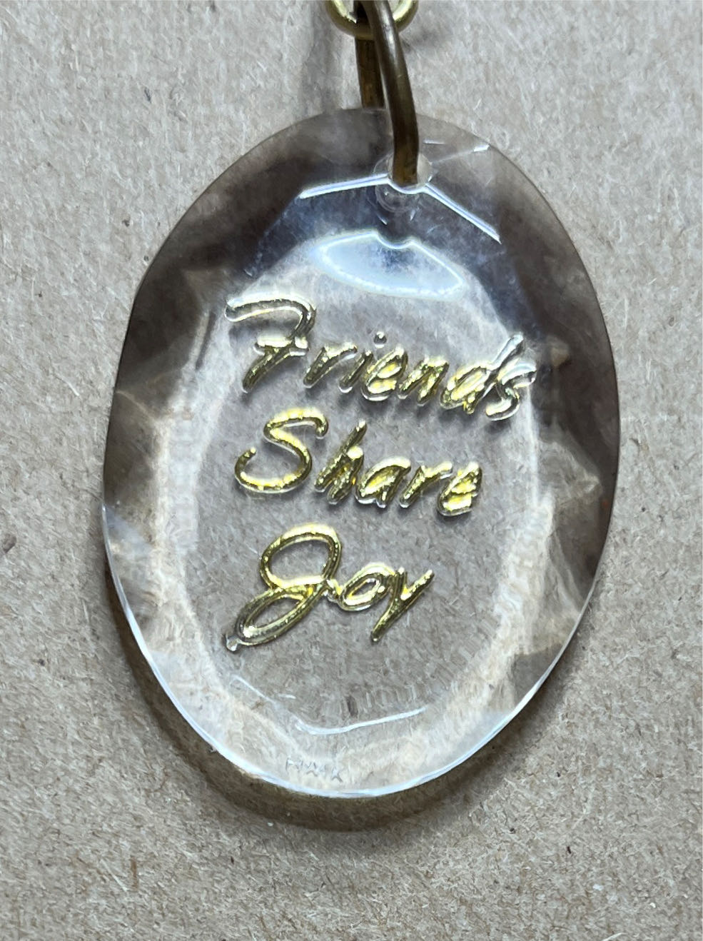 Friends Share Joy  (Keepsake Miniature) ornament collectible - Main Image 3