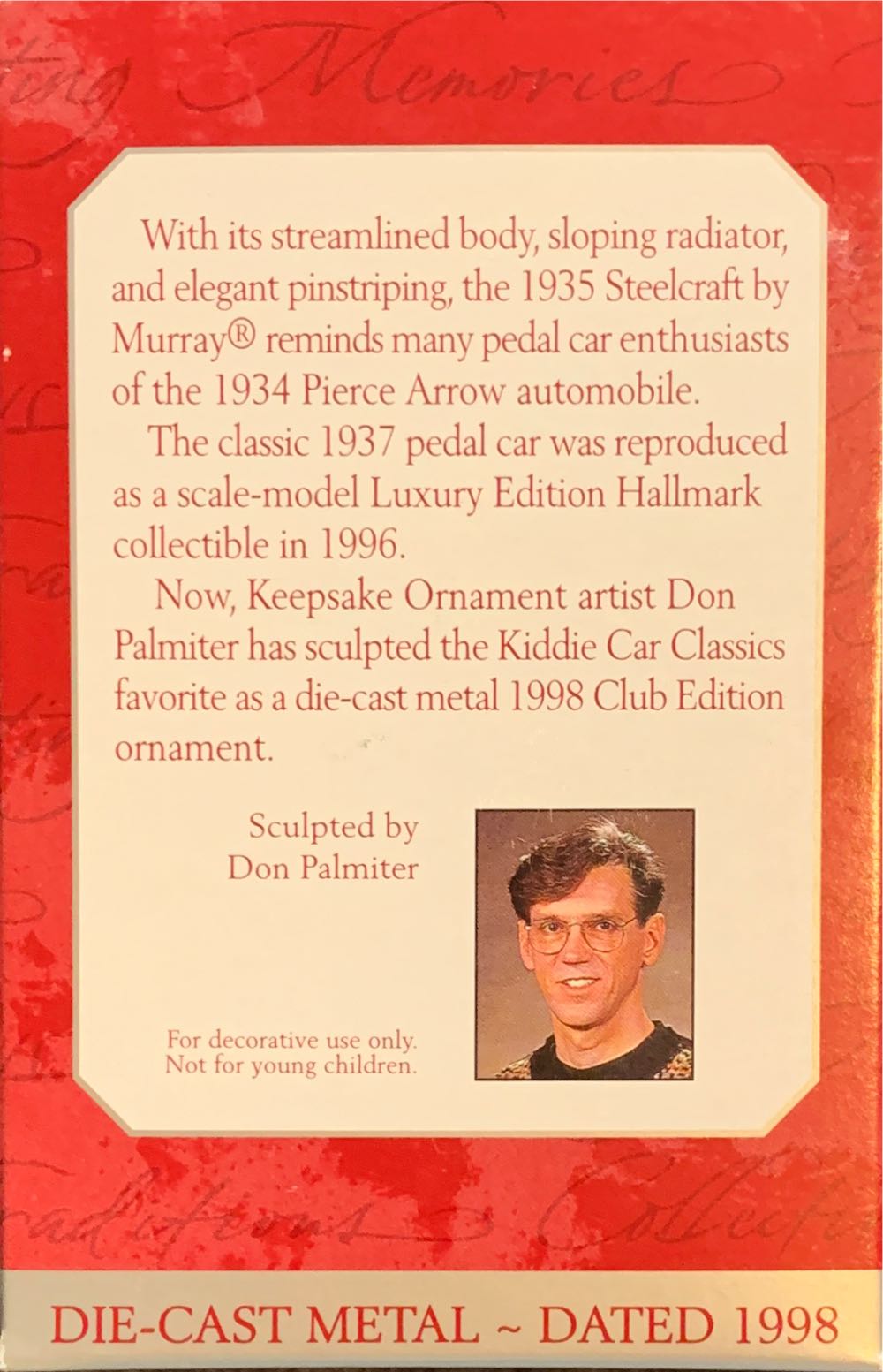 1935 Steelcraft By Murray - Kiddie Car Classics (Kiddie Car Classics) ornament collectible - Main Image 2