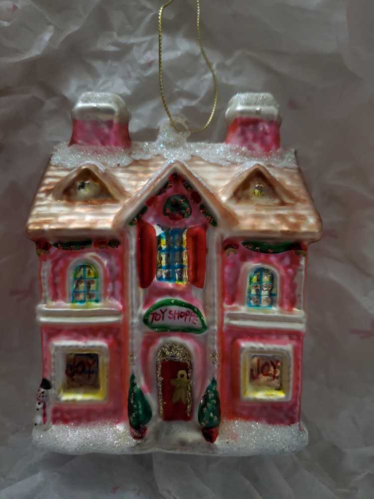 2 Story House / Toy Shoppe  ornament collectible - Main Image 1