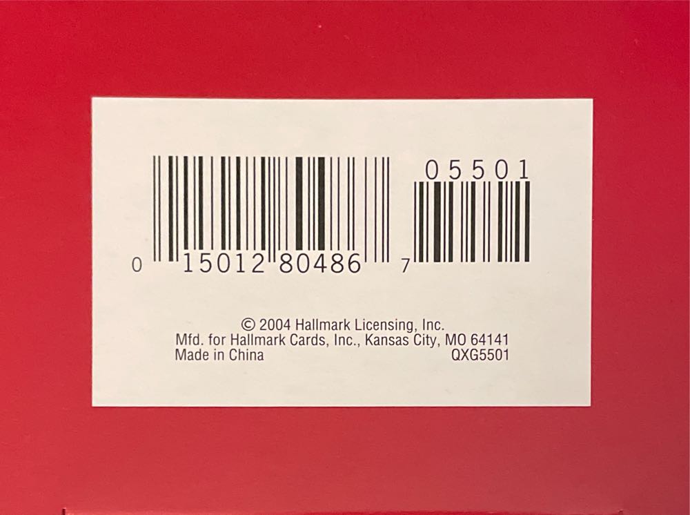 Jolly Old Kris Jingle - Santa (Santa) ornament collectible [Barcode 015012804867] - Main Image 3