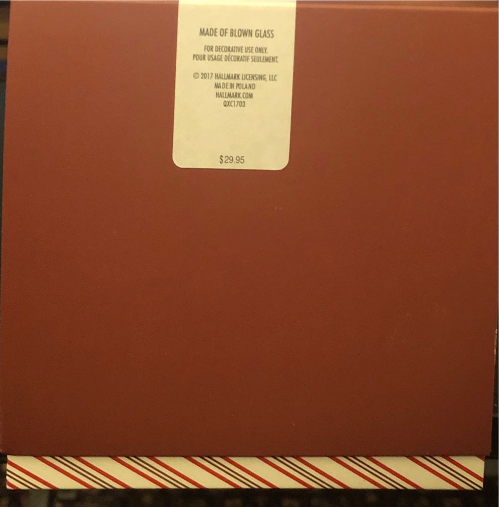 Christmas Shop - Christmas Window (Blown Glass) ornament collectible - Main Image 4