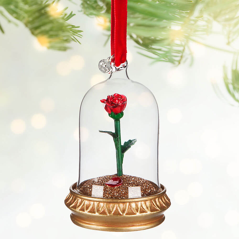 Beauty And The Beast Rose - Beauty and the Beast ornament collectible - Main Image 2