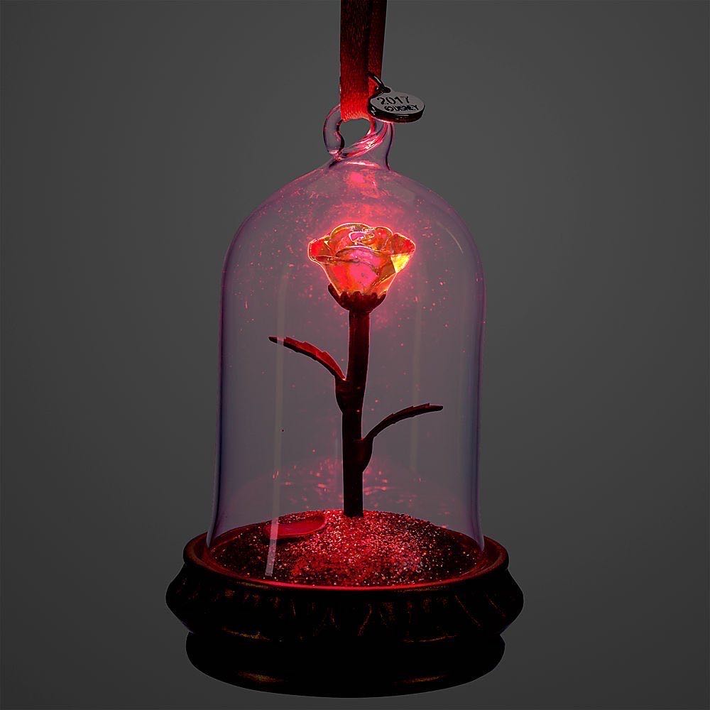 Beauty And The Beast Rose - Beauty and the Beast ornament collectible - Main Image 3