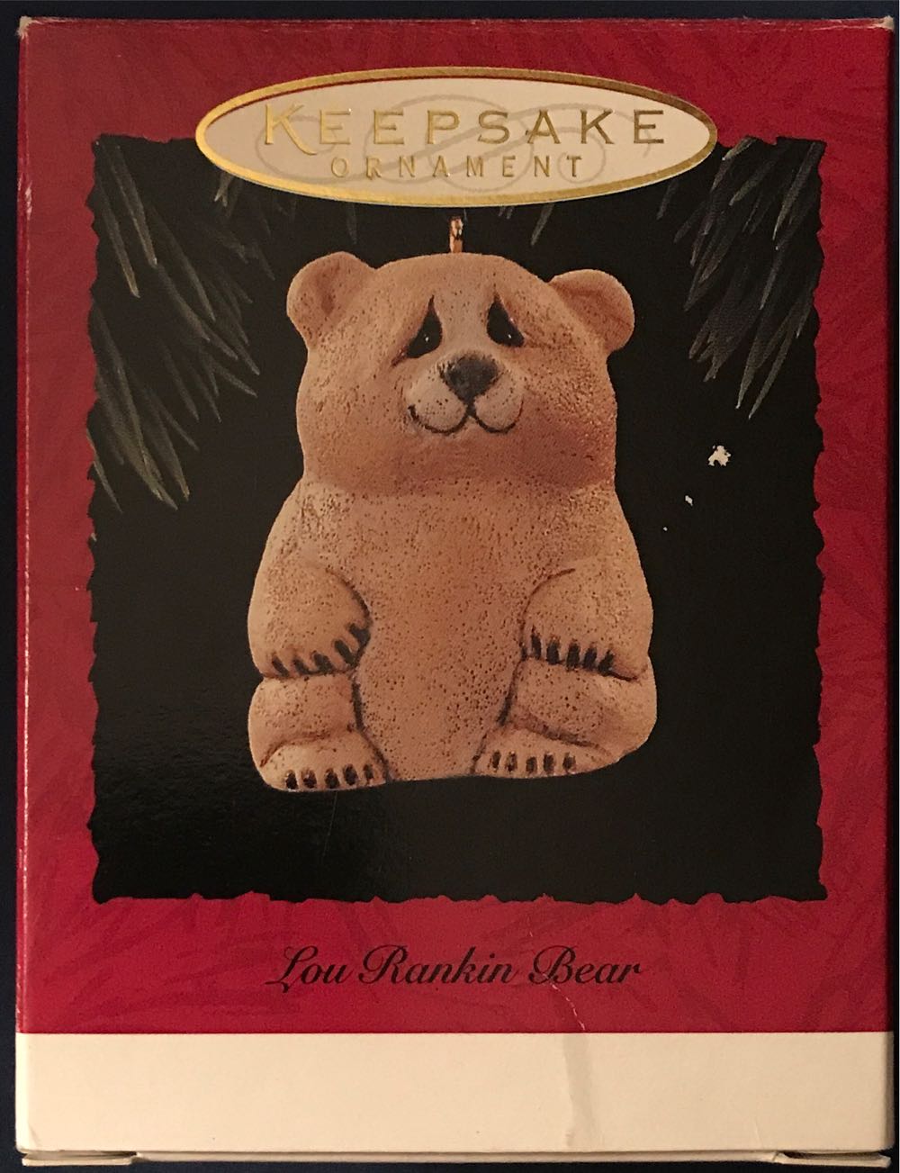 Lou Rankin Bear - Lou Rankin (Bear) ornament collectible [Barcode 015012176490] - Main Image 2