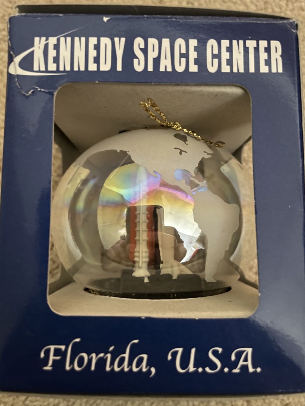 NASA Space Shuttle Ornaments  (Kennedy Space Center) ornament collectible [Barcode 021308039950] - Main Image 2