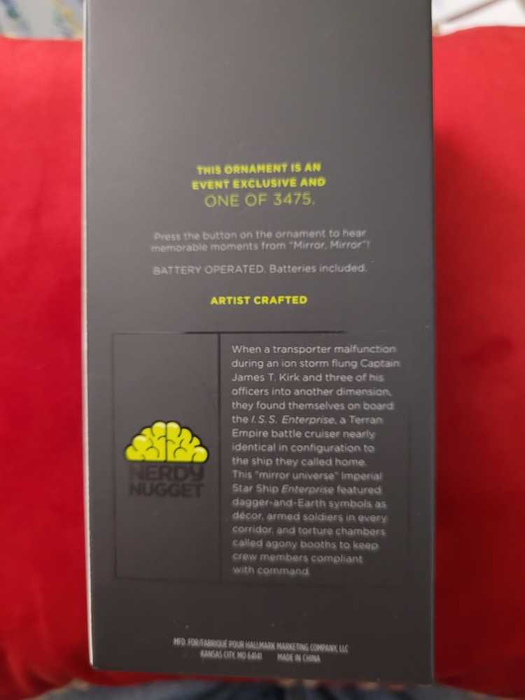 I.S.S. Enterprise  - Magic Sound (Event Exclusive) ornament collectible - Main Image 2