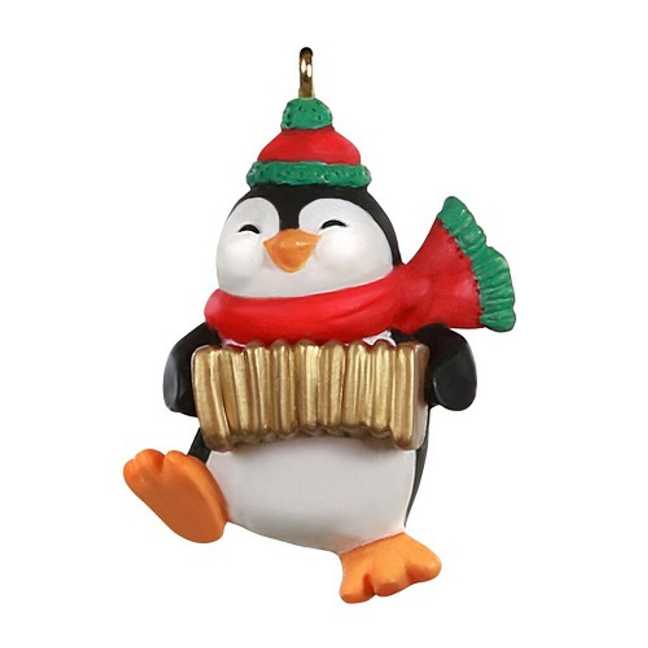 Accordion Playing Penguin 2020 - KOC CLUB EXCLUSIVE (Penguins Miniatures) ornament collectible - Main Image 2
