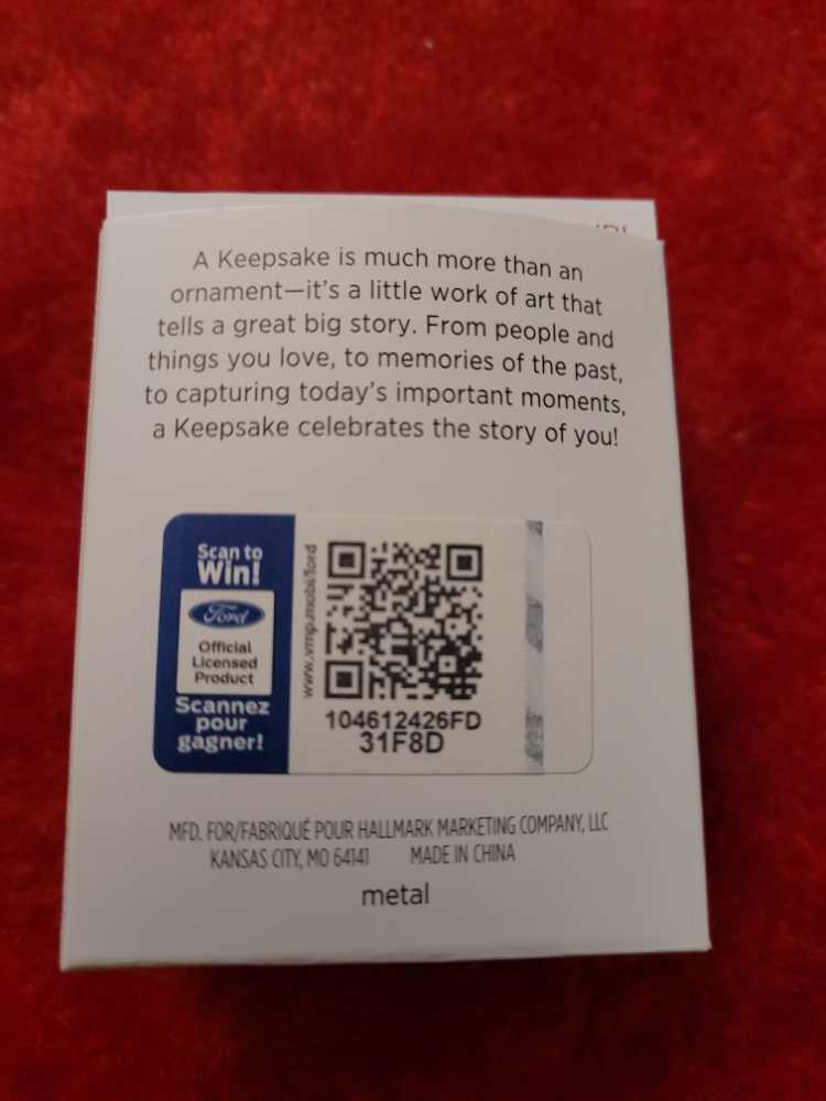 1966 Ford Mustang   ornament collectible - Main Image 2