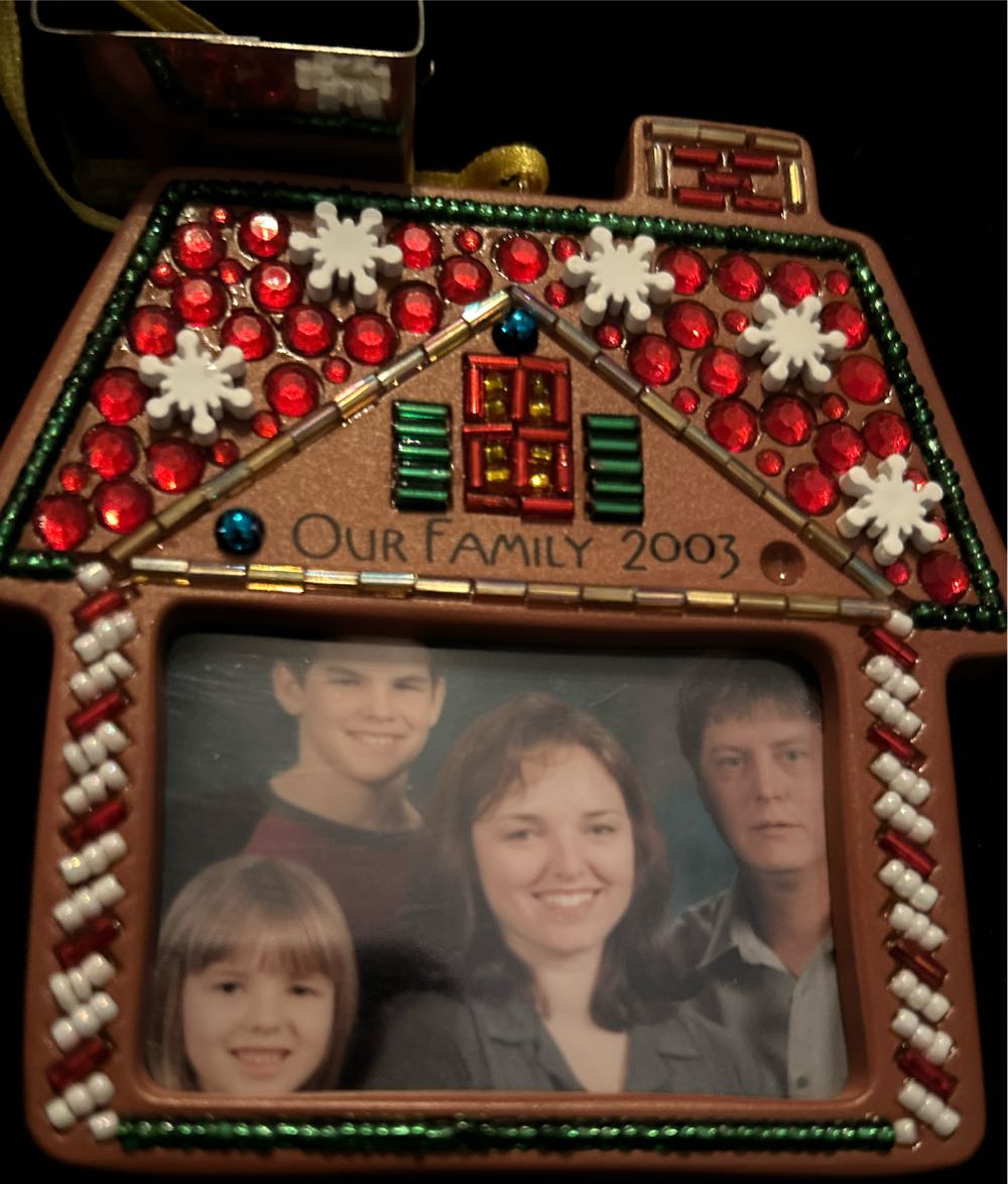 Our Family  (Picture Ornament) ornament collectible [Barcode 015012745283] - Main Image 4